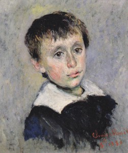 クロード・モネ　「ジャン・モネの肖像」(536x640)